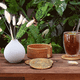 thumbnail image 4 of Salvamanteles,Posavasos de ratán, posavasos tejidos a mano a la moda, tazas de té de ratán para fiestas festivas, manualidades creativas para la mesa de la cocina Vhermosa CPB-DE-LYY1093, 4 of 4