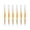 Yellow, variant on HuiXinOu 6-Pack 0.5mm Rolling Pens, Japanese Fast-Drying Fine Point, Liquid Ink Glossy Writing, 0.34 fl oz In, Suitable for Office and Student Supplies, Smooth for Notes and Documents