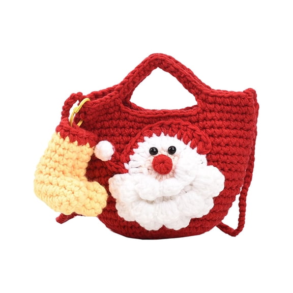 Segolike Christmas Shoulder Bag Crossbody Bag Clutch Chic Portable Women Tote Bag Ladies Handbag for Evening Vacation Party