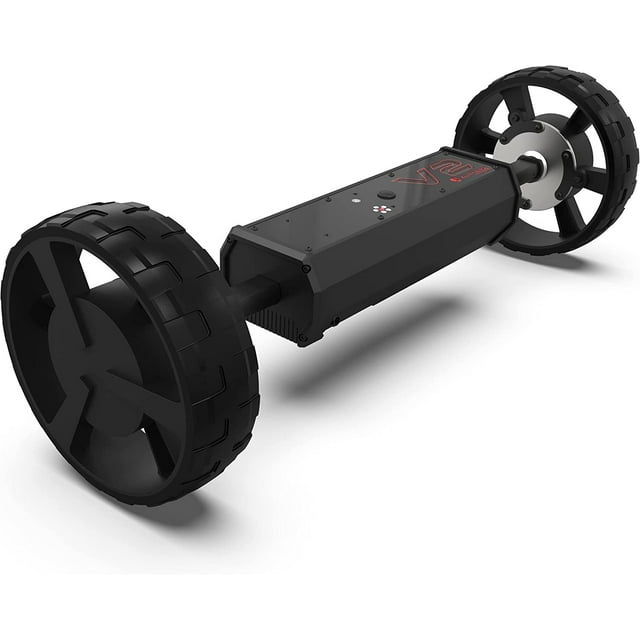 Alphard Club Booster V2 E-Wheels Convert Your Push Cart into a Motorized, Electric Remote-Controlled Golf Caddie