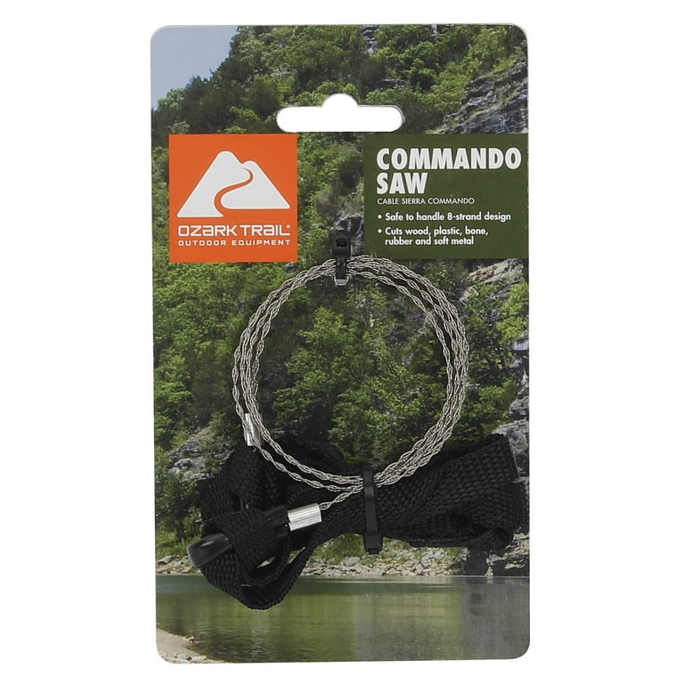 Helikon-Tex Wire Saw - 55cm Stainless Steel Survival Saw For Outdoor & Emergency Use