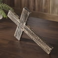 thumbnail image 4 of Distressed Grey FAITH Wooden Cross 18x12, 4 of 4