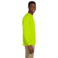 thumbnail image 3 of Gildan Ultra Cotton® 6 oz. Long-Sleeve Pocket Men T-Shirt Safety Green 3X-Large, 3 of 3