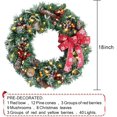 thumbnail image 2 of Adornos colgantes de Navidad personalizados y suministros de decoración árbol de Navidad colgante regalo Santa Elk muñeco de nieve ciervo oso adornos, 2 of 3