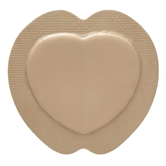 McKesson 5-Layer Foam Dressing 9"x9" Sacral With Border Waterproof Film Backing 4841 5 per Box