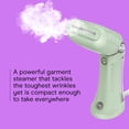 thumbnail image 5 of Conair Extreme Steam Handheld Garment Steamer GSC24, Pistachio Green, 1200W Power, 5 of 12