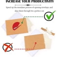thumbnail image 5 of Letter Opener Envelope Slitter,5 Pcs Plastic Razor Blade Paper Knife Forenvelope, Package, Paper, Box And Mail,sharp And Efficient - Open Envelopes Wi, 5 of 5