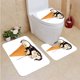 thumbnail image 1 of Cono De Helado Stracciatella ABPHQTO Juego de alfombras de baño 3 piezas, 1 of 2