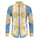 thumbnail image 1 of Camisa de solapa para fiesta de graduación, nueva moda, camisa de lujo de diseñador real, camisa informal ajustada de manga larga para hombre, estampado de cachemira para hombre, 1 of 6