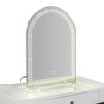 thumbnail image 5 of Impressions Vanity Stage Lite Arch Vanity Mirror with Lights and Detachable Stand (Dotted), 5 of 6