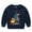 Navy, variant on XEGLSBU Girls Long Sleeve Shirts Size 8/9 Cute Long Sleeve Pullover Top for Kids with Holiday Print Design for Celebrations and Festive Occasions Blue Size 5-6 Years