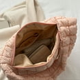 thumbnail image 2 of GASTROPOD Puffy Tote Bag,Spacious Puffer Purse,Non-Adjustable Puffy Bag,White, 2 of 4