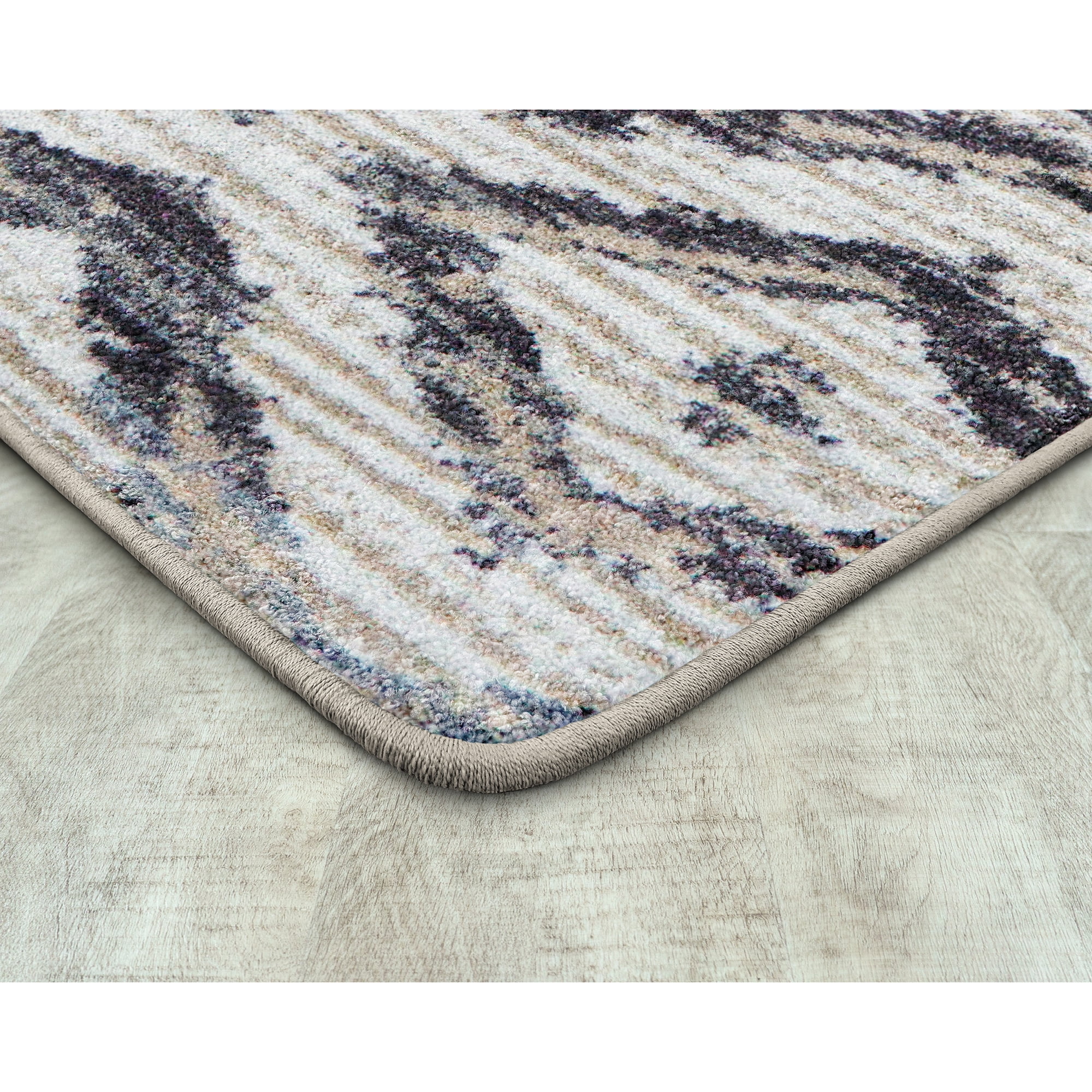 Joy Carpets Diamond Oasis 3'10" x 5'4" Indoor Area Rug in Color Twilight