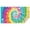 Colorful Tie Dye-1, variant on Green Tie Dye Pattern Rectangle Tablecloth 60"x84",Waterproof Polyester Rectangle Table Cloth, Wipeable Spillproof Polyester Tablecloth for Dining, Camping, Indoor and Outdoor