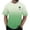 Green, variant on Mens T-shirts Short Sleeve Summer Gradient Color Print T Shirt Breathable Casual Daily Wear Outdoor Beach Tees Blue L
