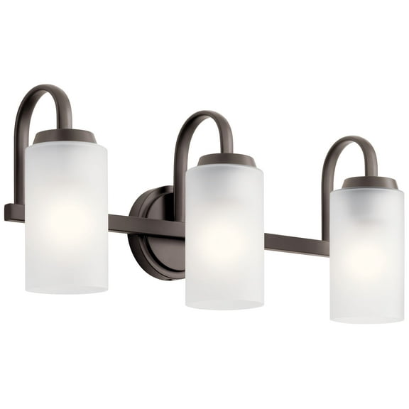 Kichler Kennewick 22 3/4"W 3-Light Olde Bronze Bath Light