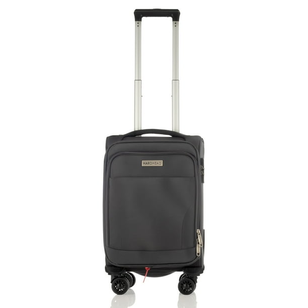 Maleta De Viaje Suave De Tela Original Nueva Hardhead In Heaven Gris Equipaje De 18 Pulgadas