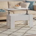 thumbnail image 5 of vidaXL Coffee Table High Gloss White 79x49x41 cm Engineered Wood, 5 of 5