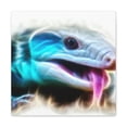 thumbnail image 2 of Blue Tongue Reflection - Canvas, 2 of 25