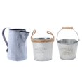thumbnail image 1 of s De Florero De De Plantas De Hierro Galvanizado Elegante Lamentable De 3 Piezas CUTICAT Flores Plantas Bucket 2020 US, 1 of 8