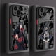thumbnail image 2 of Funda de narutos-itachis para Apple iPhone, 15, 11, 14, 13, 12 Pro, 7, XR, X, XS, Max, 8 Plus, 6, 6S, SE, 2022, 15Pro, color negro mate, 2 of 5