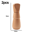 thumbnail image 2 of Juego de molinillo de sal y pimienta de madera, juego de molinos de sal y pimienta de madera de Acacia, molinillos recargables, 2 of 5