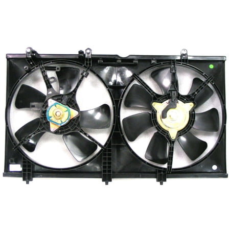 Agility Auto Parts 6026125 Dual Radiator and Condenser Fan Assembly for Mitsubishi Specific Models