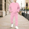 thumbnail image 5 of Blekii Childrens Unisex Sweatshirt Sweatpants Set, Children's Unisex Sweatshirt & Sweatpants Set, Solid Color Two Piece for Boys Girls, Casual Play Wear for Fall Winter Solid Color Two Piece, 5 of 6