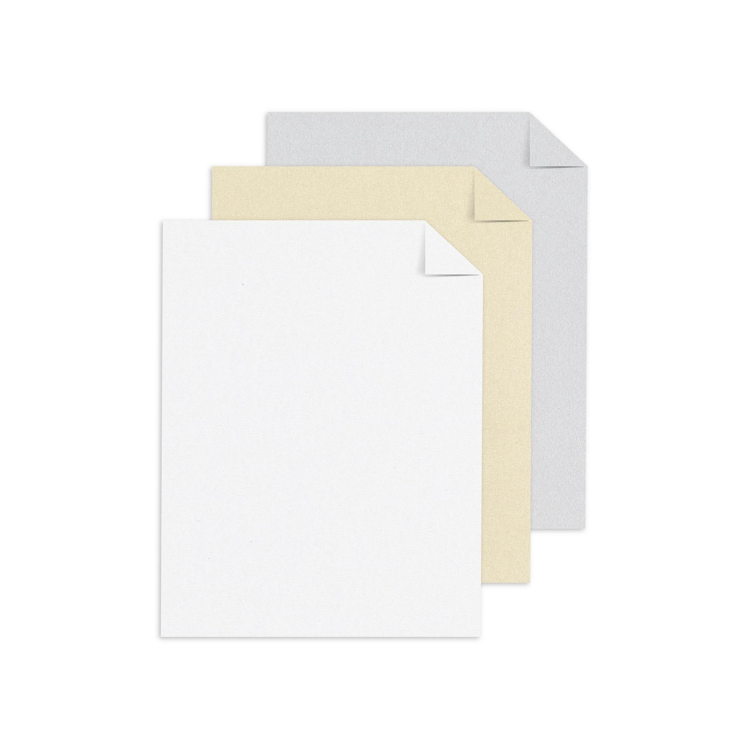 Astrodesigns Shimmer Cardstock, 8.5" x 11", 65 lb./176 Gsm, 24 Sheets (92106)