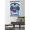 thumbnail image 2 of NFL Tennessee Titans - Jeffery Simmons 25 Wall Poster with Magnetic Frame, 22.375" x 34", 2 of 5