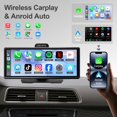 thumbnail image 2 of Pantalla para auto Haudio de 9,3" con Wireless CarPlay, Android Auto y DVR, 2 of 8