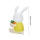 thumbnail image 3 of Xihbxyly Conejito Inflable de Pascua, Diseño con Luces Led, Tela de Poliéster Resistente, Bombillas de Bajo Consumo, Decoración de Jardín Exterior, Ideal para Fiestas Navideñas, 1,6 M de Altura, Fáci, 3 of 7