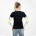 thumbnail image 4 of Lsque Hand Drawn Colored Hearts Cooling Arm Sleeves for Men & Women -Compression Sleeves to Cover Arms for Working,Sun Sleeves for UV Protection,Breathable, Moisture-Wicking, 4 of 8