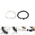 thumbnail image 3 of 2pcs tai chi pulseras de cuentas de piedra natural amantes decorativos de amistad, 3 of 6
