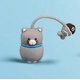 thumbnail image 1 of Juego de mini bolígrafos con dibujos creativos, bonitos y con forma de fruta y animal, accesorios para bolígrafos de gel, extensor de tapa de silicona suave, 1 of 1