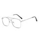 thumbnail image 1 of Gafas anti-azules Gafas con montura metálica retro Gafas generales para hombres y mujeres Cómodas, 1 of 5