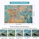 thumbnail image 5 of Alfombra Lahome moderna abstracta de 160 x 230 cm, lavable para el hogar, 5 of 9