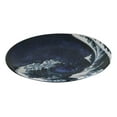 thumbnail image 6 of Set Of 6 Blue Japanese Hokusai Great Wave Porcelain Appetizer Salad Small Plates, 6 of 9