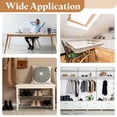 thumbnail image 6 of Uxcell 20 Pack 0.98 x 0.98 Inch Square Furniture Leg Caps, Chair Leg Floor Protector, 6 of 6