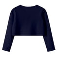thumbnail image 4 of UACY Girls Long Sleeve Bolero Cardigan, Soft Knit Shrug Sweater with Button Front, Perfect for Kids and Toddlers, 4 of 4
