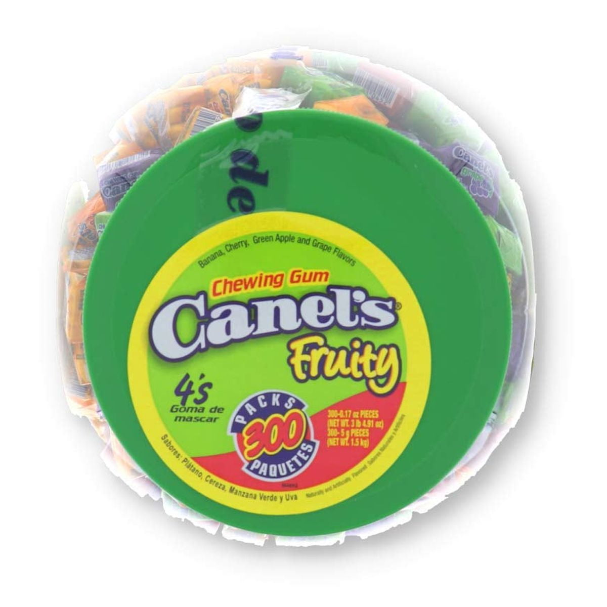Canels Gum Kids Fruit - Jar 300 Ct