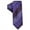 Purple - blackpurple, variant on Alfani Mens Bennington Stripe Self-tied Necktie, Purple, One Size