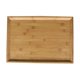 thumbnail image 3 of Bandeja de madera de bambú Plato de madera maciza Plato rectangular de bambú Bandeja de madera Bandeja de té en forma de disco Plato de madera para barbacoa, 3 of 5