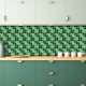thumbnail image 4 of Pegatinas de pared 10 piezas 3D de azulejos de cristal, pegatinas autoadhesivas para decoración de cocina y baño, pegatinas de azulejos de cerámica., 4 of 9