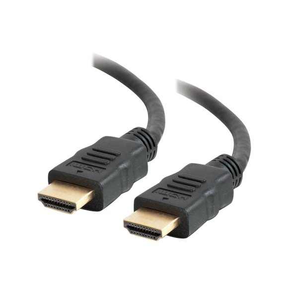 C2G 4ft 4K HDMI Cable with Ethernet - High Speed HDMI Cable - HDMI cable with Ethernet - HDMI male to HDMI male - 4 ft - shielded - black