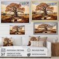 thumbnail image 4 of Designart "Baobab Dominated Savanna I" Tree Baobab Floater Framed Canvas Prints, 4 of 5