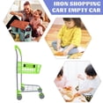 thumbnail image 4 of Carrito de compras de juguete para niños, carrito de compras de dibujos animados, carrito de supermercado, juguete de simulación, 4 of 8