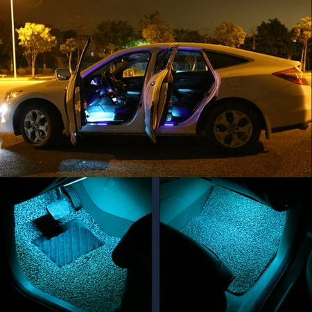 4in1 36 Led Rgb Car Interior Light Colorful Vehicle Floor