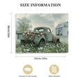thumbnail image 3 of COMIO Farmhouse Truck Wall Art - Old Truck Canvas Prints, Barn Pictures Wall Art for Rustic Home Decor, Rustic Landscape Canvas Painting, Red Car Posters Framed Artwork for Country Wall Decor, 3 of 6