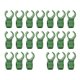 thumbnail image 4 of 20 piezas de clips de conexión para enrejado de plantas, estaca giratoria portátil para conector de plantas 20 mm, 4 of 8